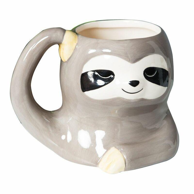 Now Or Never Animal Friends Ceramic Sloth Mug, , large image number 0
