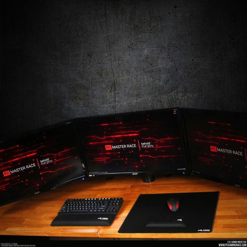 Glorious Gaming Mouse Pad XL Black 16x18-Inch, , large image number 1