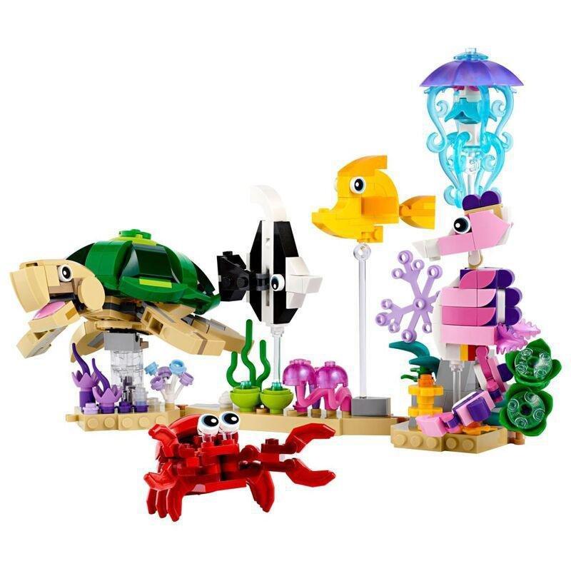 LEGO Creator Sea Animals Toy 3in1 Building Set 31158, , large image number 1