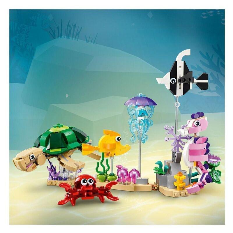LEGO Creator Sea Animals Toy 3in1 Building Set 31158, , large image number 4