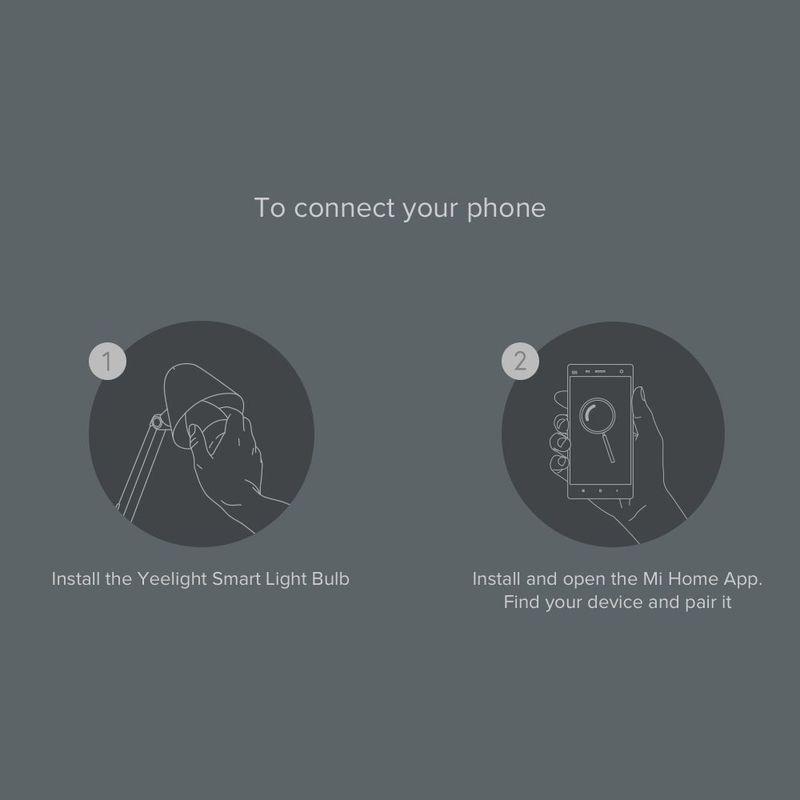 Xiaomi Mi LED Smart Bulb White E26, , large image number 2