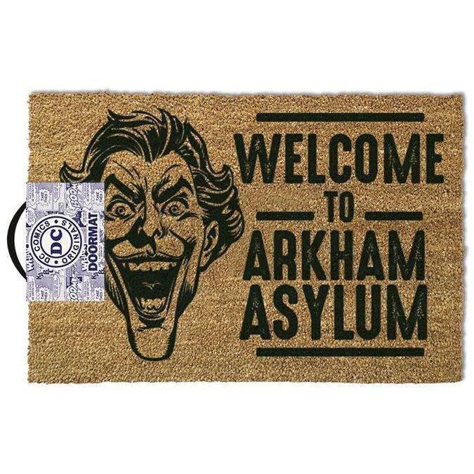 Pyramid International DC Comics The Joker Welcome To Arkham Asylum Doormat (60 x 40 cm), , medium