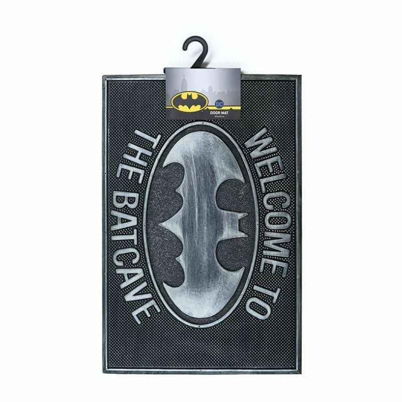 Pyramid International DC Comics Batman Welcome To The Batcave Rubber Mat Doormat (60 x 40 cm), , large image number 1