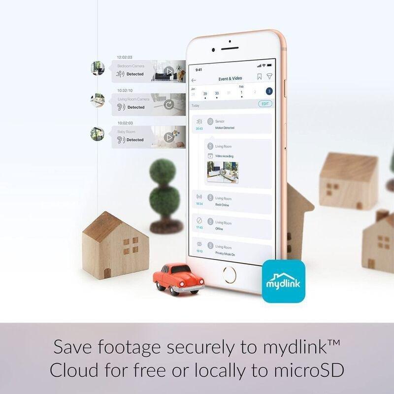 D-Link Mydlink Full HD Pan & Tilt Pro Wi-Fi Camera, , large image number 2