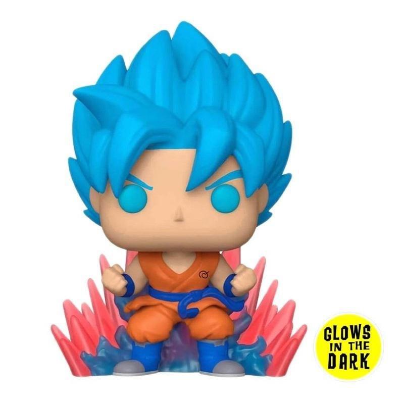 Funko Pop! Animation Dragon Ball SSGSS Goku Kaio Ken Times Twenty Glow In The Dark 5-Inch Vinyl Figure, , large image number 0