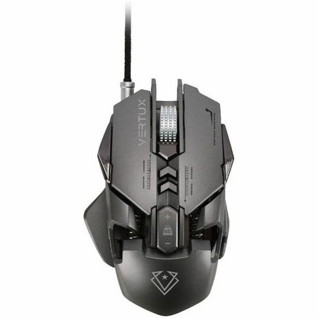VERTUX - Vertux Indium High Performance Wired Gaming Mouse Grey/Silver