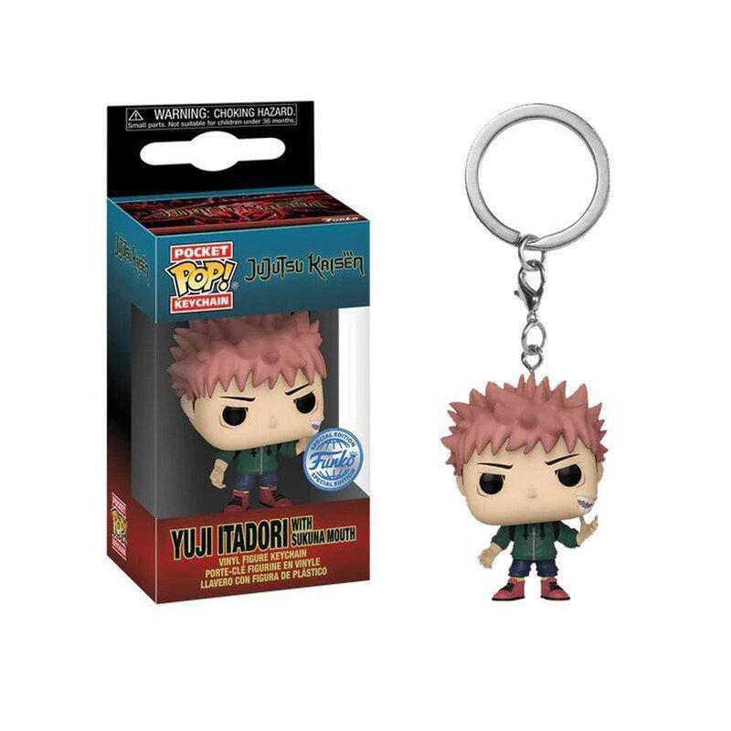 Funko Pocket Pop! Animation Jujutsu Kaisen Yuji Itadori With Sukuna Mouth 2-Inch Vinyl Figure Keychain, , large image number 2