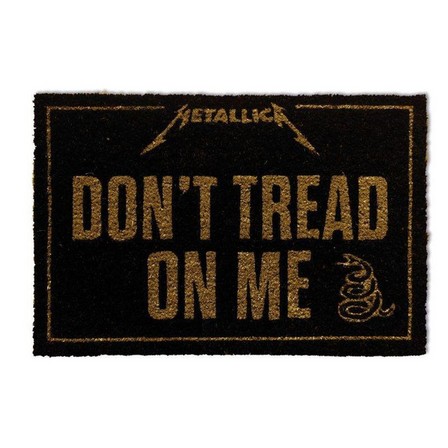 PYRAMID POSTERS - Pyramid International Metallica Don't Tread On Me Doormat (60 x 40 cm)