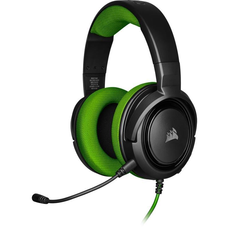 Corsair HS35 Green Gaming Headset, , large image number 0