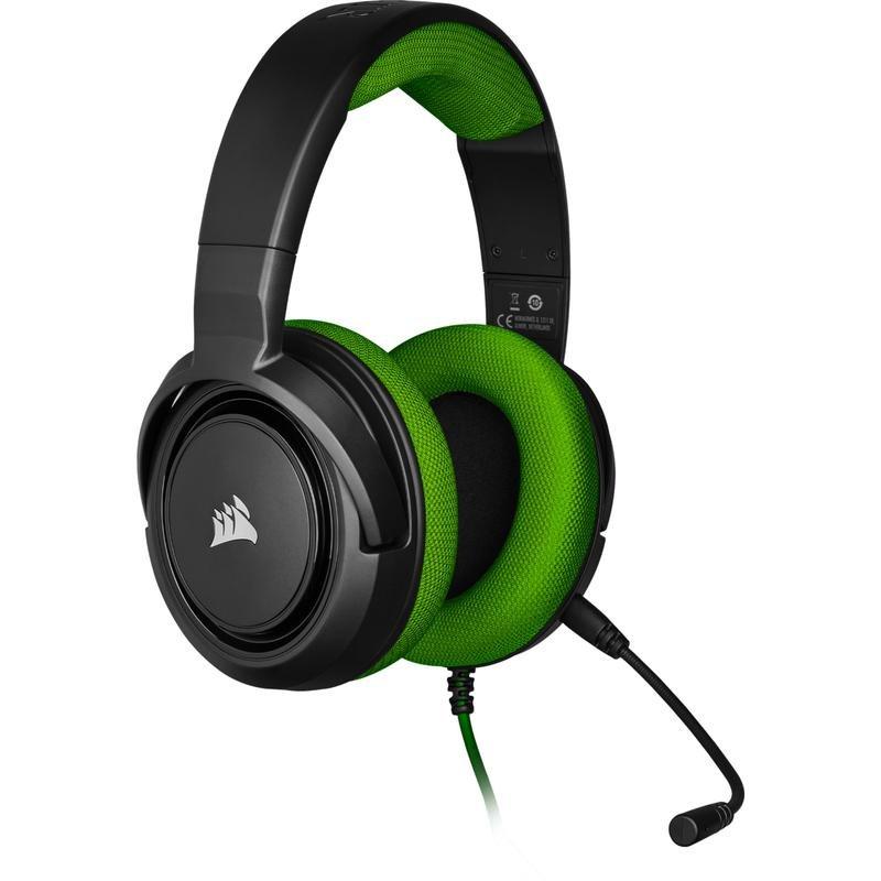 Corsair HS35 Green Gaming Headset, , large image number 5