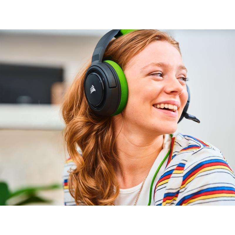 Corsair HS35 Green Gaming Headset, , large image number 6