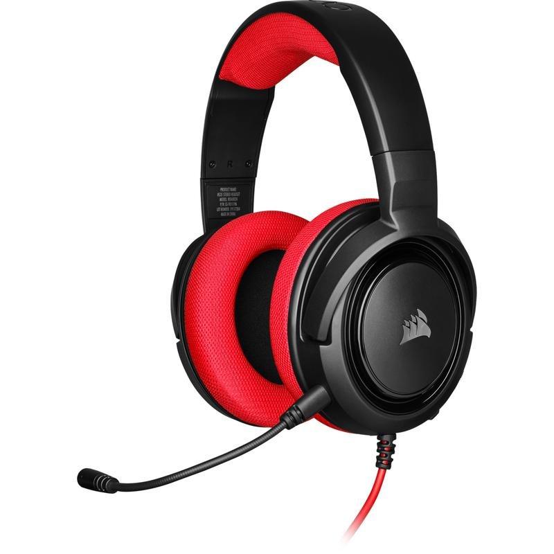 Corsair HS35 Red Gaming Headset, , large image number 0