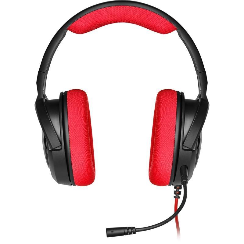 Corsair HS35 Red Gaming Headset, , large image number 2
