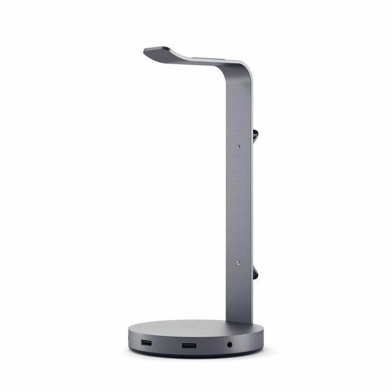 Satechi Aluminum Headphone Stand Hub Space Grey, , large image number 0