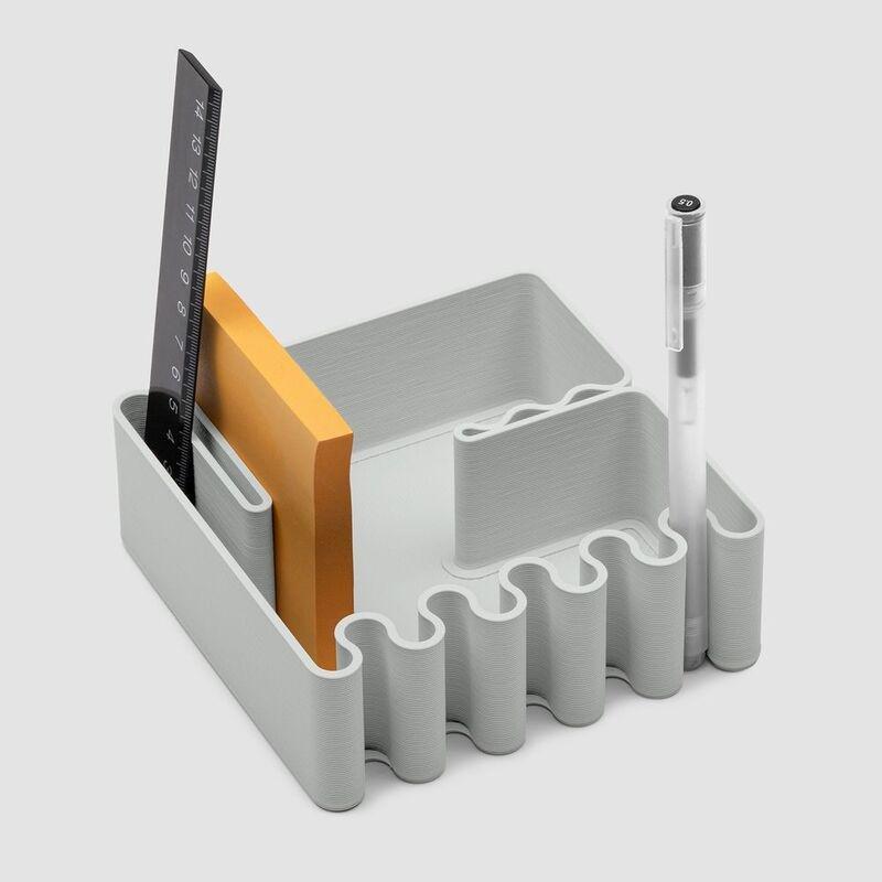 bFRIENDS Tray Stationery Organizer S - Light Grey, , large image number 0