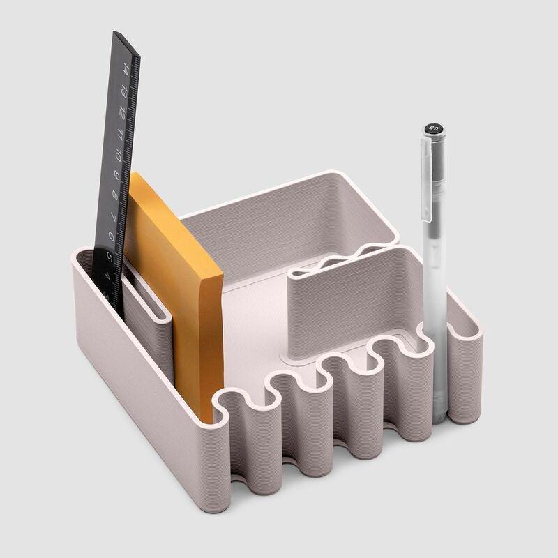 bFRIENDS Tray Stationery Organizer S - Pearl, , large image number 0