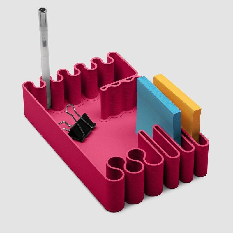 bFRIENDS Tray Stationery Organizer M - Raspberry, , large image number 0