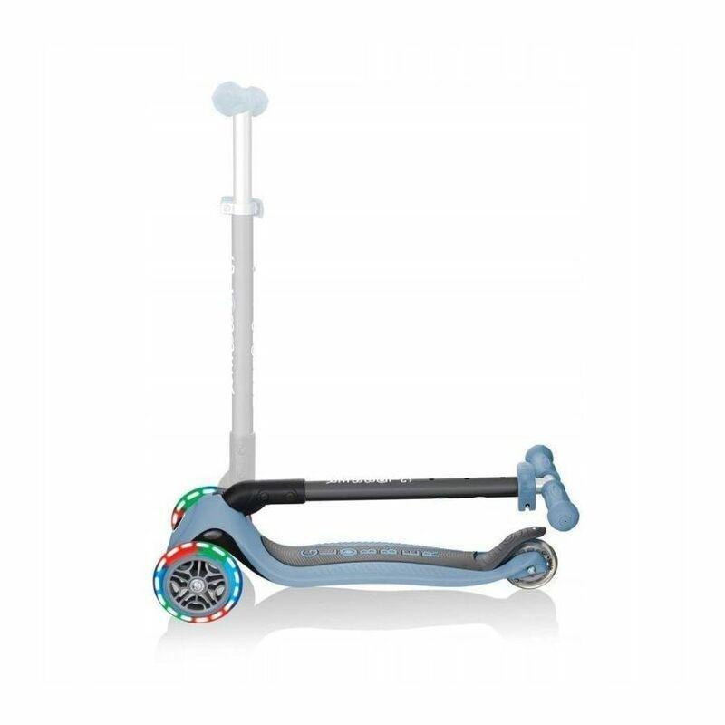 Globber Primo Foldable Lights with Anodized T-Bar Scooter Ash Blue, , large image number 2