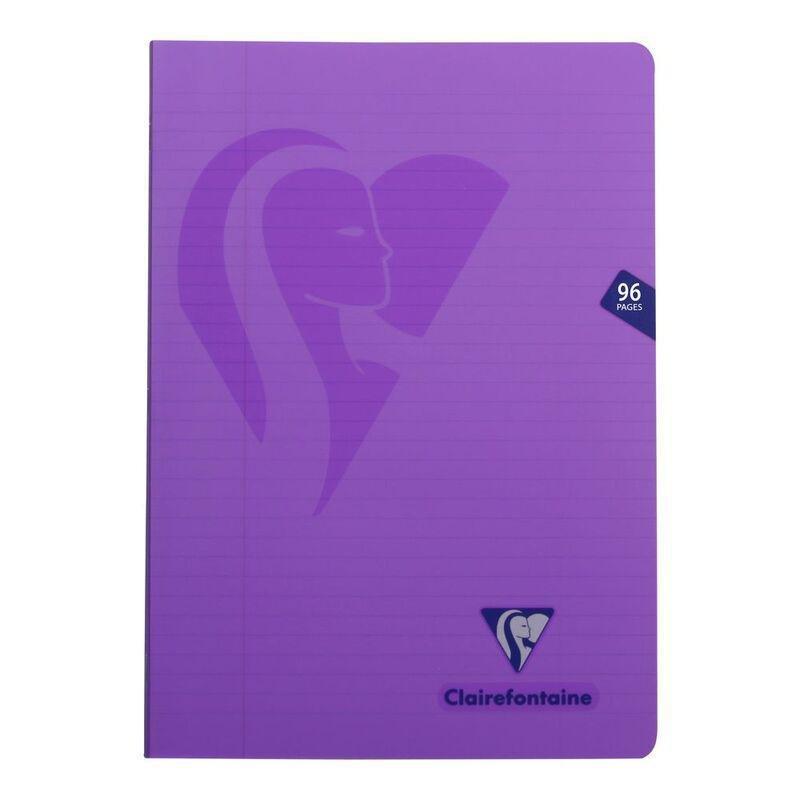 Clairefontaine Mimesys Polypro Notebook - 48 Lined Sheets - (21 x 29.7 cm) (Assorted Colours - Includes 1), , large image number 6