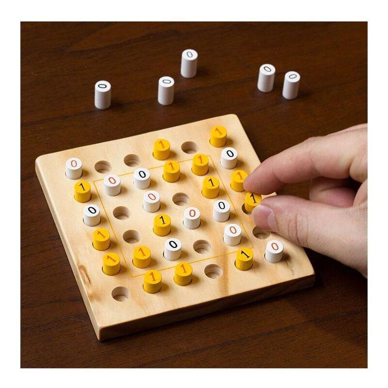 Professor Puzzle Stem Technology Binary Puzzle, , large image number 1