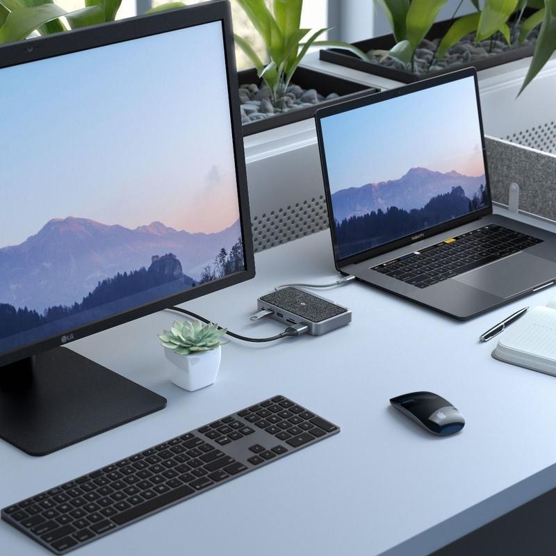 Alogic USB-C Dock Wave All-in-One/USB-C Hub with Power Delivery - Space Grey, , large image number 3