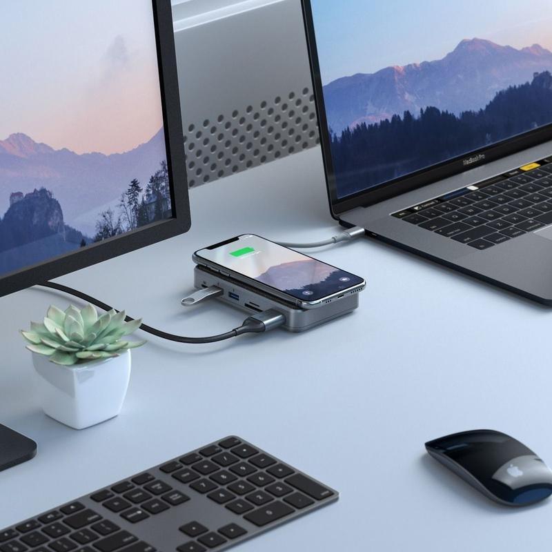 Alogic USB-C Dock Wave All-in-One/USB-C Hub with Power Delivery - Space Grey, , large image number 5