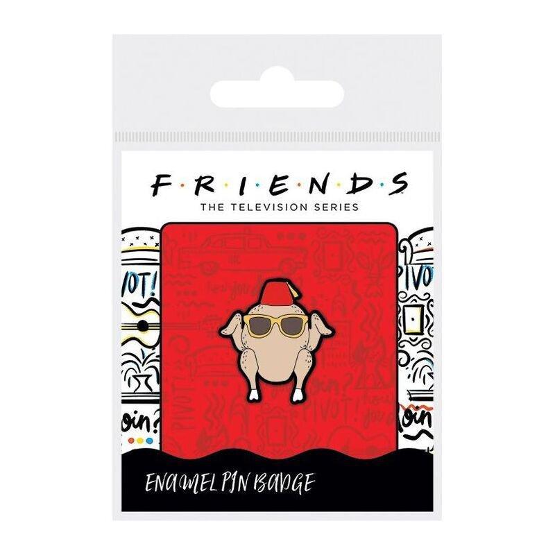 Pyramid International Friends Cool Turkey Enamel Pin Badge 8 x 10.5cm, , large image number 0