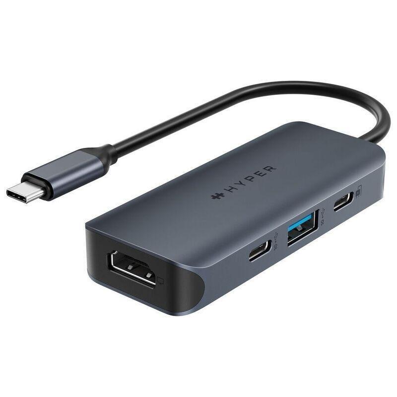 Hyper Hyperdrive Next 4 Port USB-C Hub - Midnight Blue, , medium