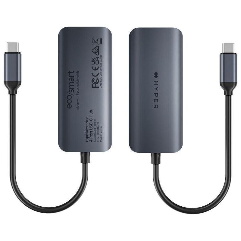 Hyper Hyperdrive Next 4 Port USB-C Hub - Midnight Blue, , large image number 2