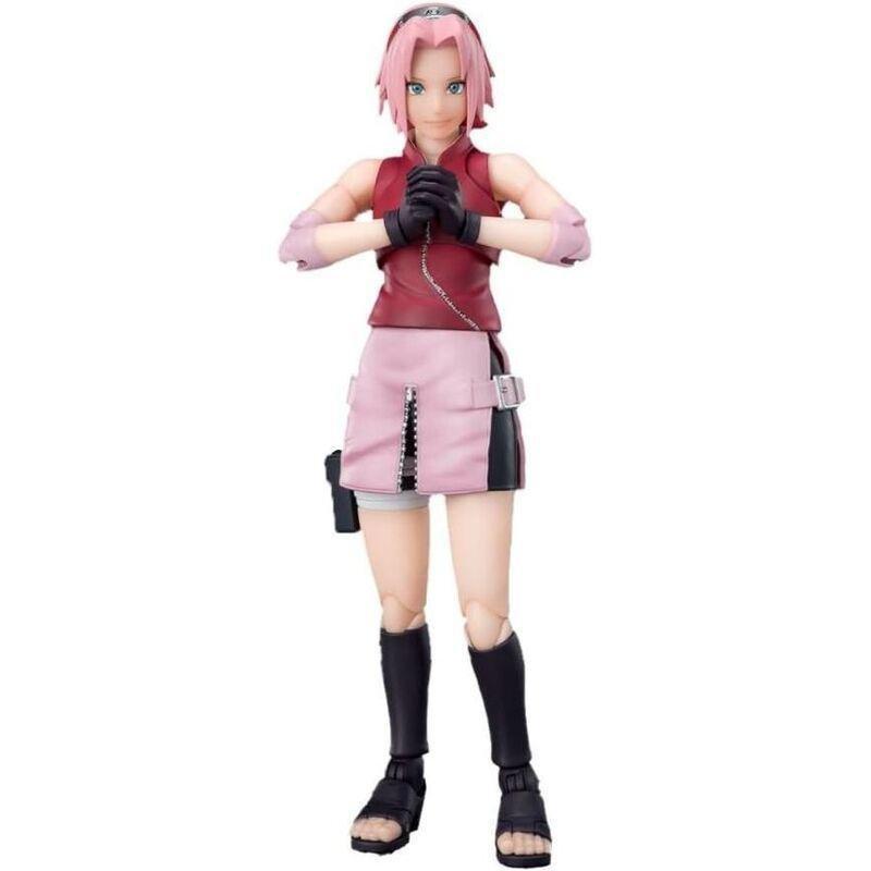 Bandai Tamashii S.H.Figuarts Naruto Sakura Haruno (Inheritor Of Tsunade's Indominable Will) 1/12 Scale Action Figure 5.31 Inches, , large image number 0