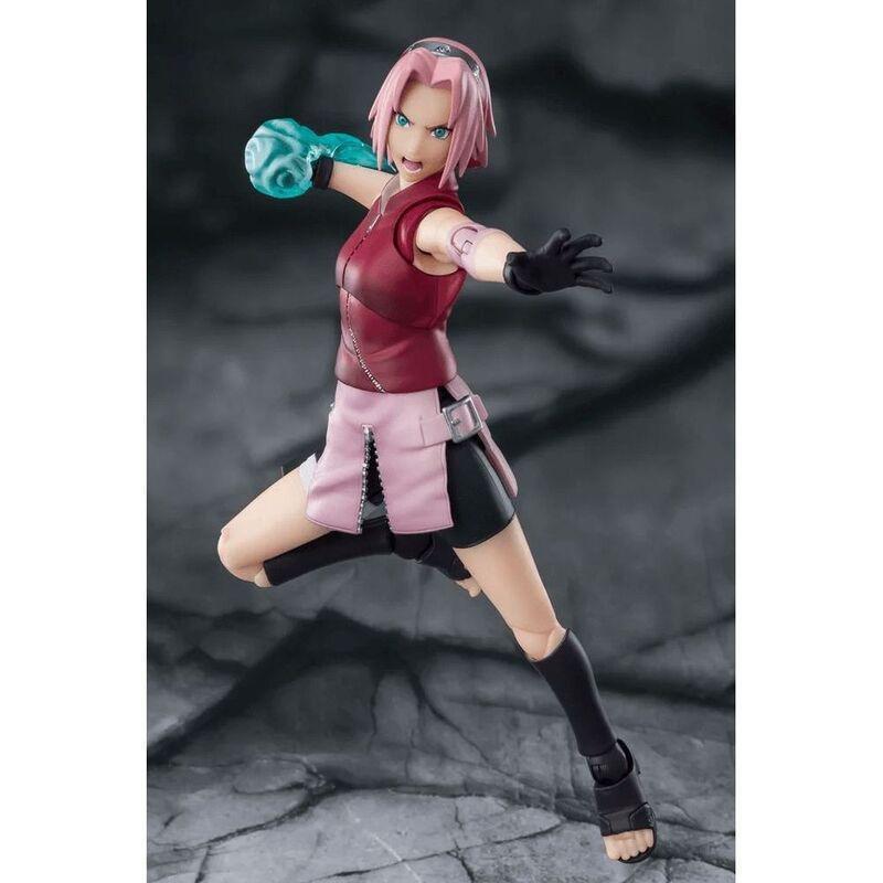 Bandai Tamashii S.H.Figuarts Naruto Sakura Haruno (Inheritor Of Tsunade's Indominable Will) 1/12 Scale Action Figure 5.31 Inches, , large image number 1