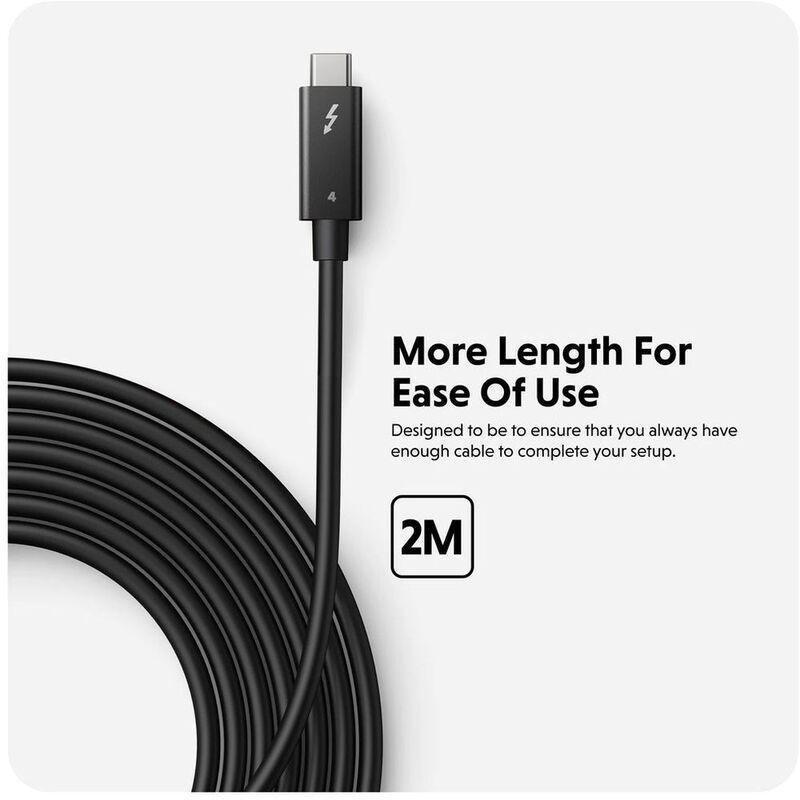 Hyper Hyperdrive 2M Thunderbolt 4 Cable, , large image number 3