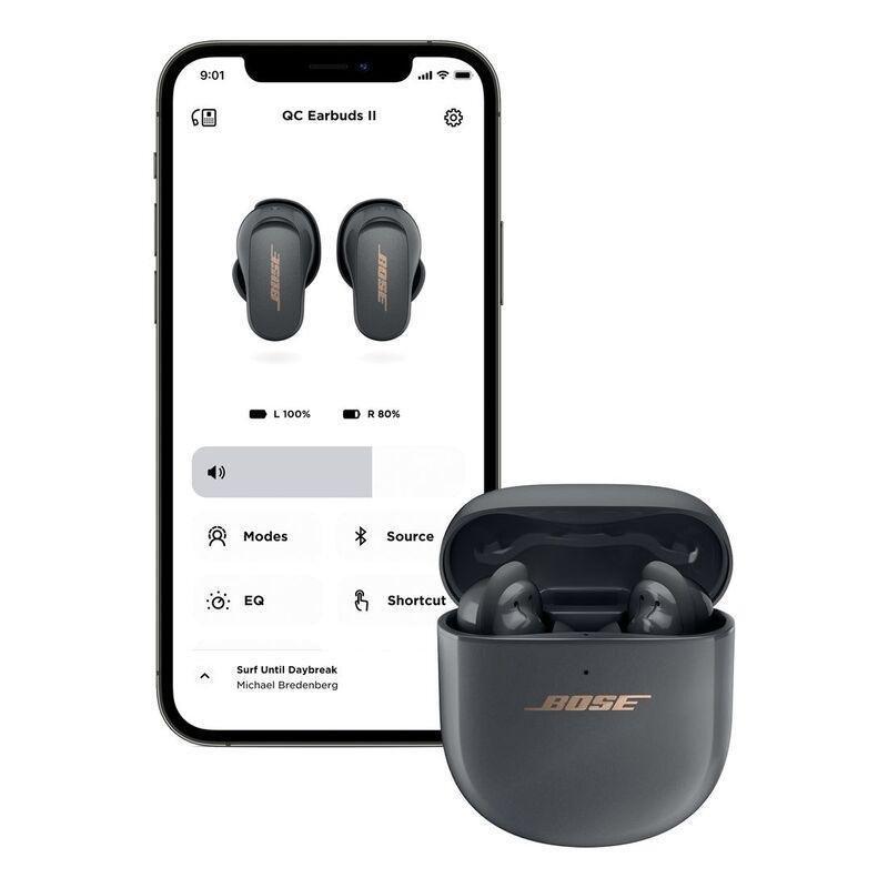 Bose QuietComfort Earbuds II True Wireless Earphones - Eclipse Grey, , large image number 4