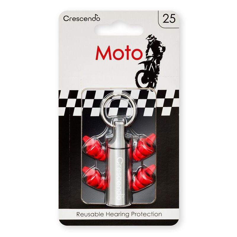 Crescendo Moto 25 Hearing Protection Reusable Earplugs, , large image number 0