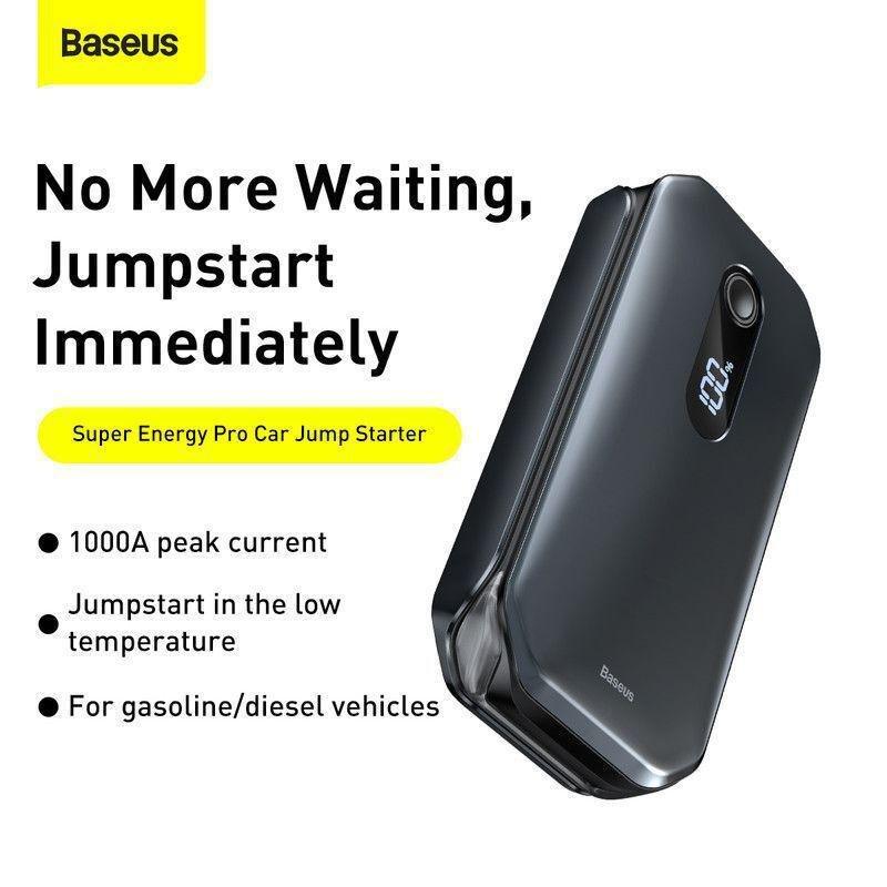 Baseus Super Energy Pro Car Jump Starter 12000mAh 5V/3A - Black, , large image number 6