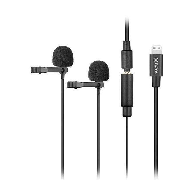 Boya BY-M2D Digital Dual Lavalier Microphones for iOS devices, , large image number 0