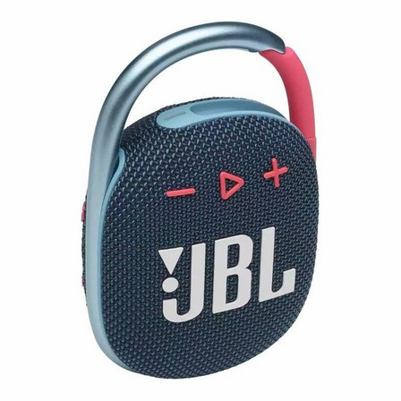 JBL - Jbl Clip4 Blue/Pink Portable Speaker