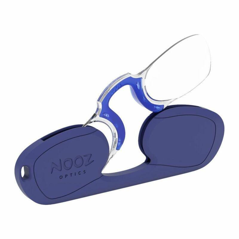 Nooz Retrochic Rectangular Reading Glasses Navy Blue +(+1.5 Perscription), , large image number 0