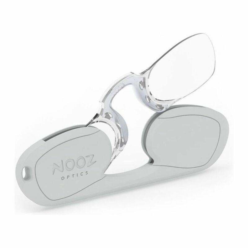 Nooz Retrochic Rectangular Reading Glasses Silver +(+1.5 Perscription), , large image number 0