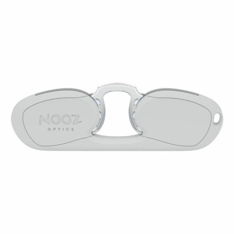 Nooz Retrochic Rectangular Reading Glasses Silver +(+1.5 Perscription), , large image number 1
