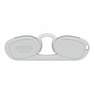 NOOZ OPTICS - Nooz Retrochic Rectangular Reading Glasses Silver +(+3 Perscription)