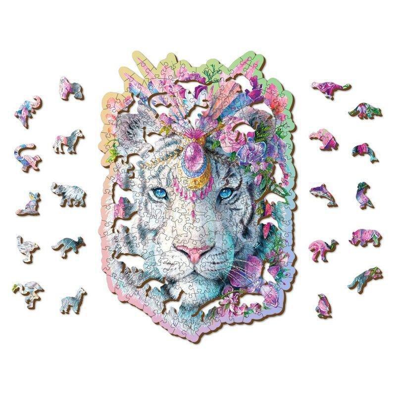 Wooden City Mystic Tiger L Wooden Jigsaw Puzzle (250 Pieces), , large image number 1