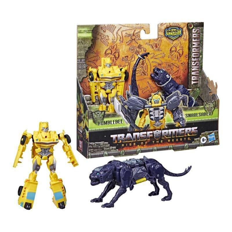 Hasbro Transformers Rise Of The Beasts Beast Allaince Bumblebee And Snarlsaber Figure F4617, , large image number 2