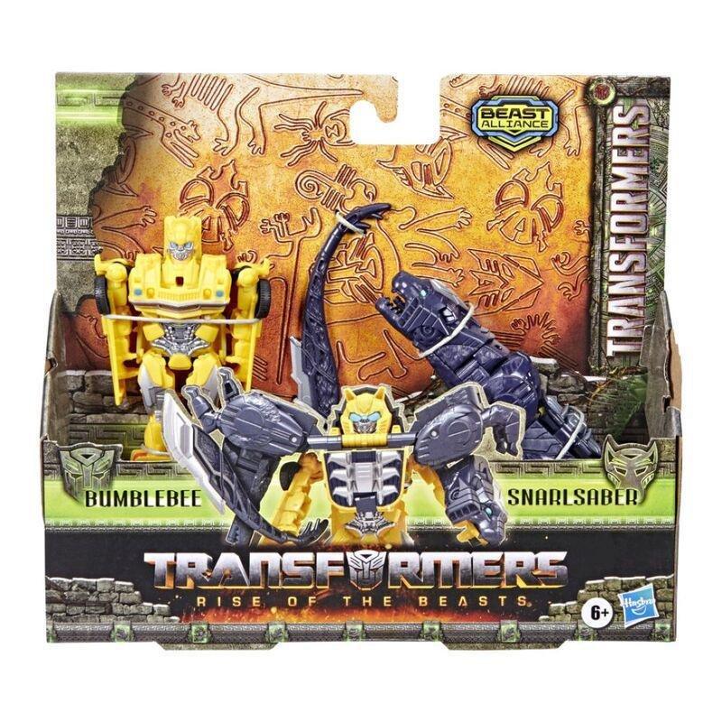 Hasbro Transformers Rise Of The Beasts Beast Allaince Bumblebee And Snarlsaber Figure F4617, , large image number 4