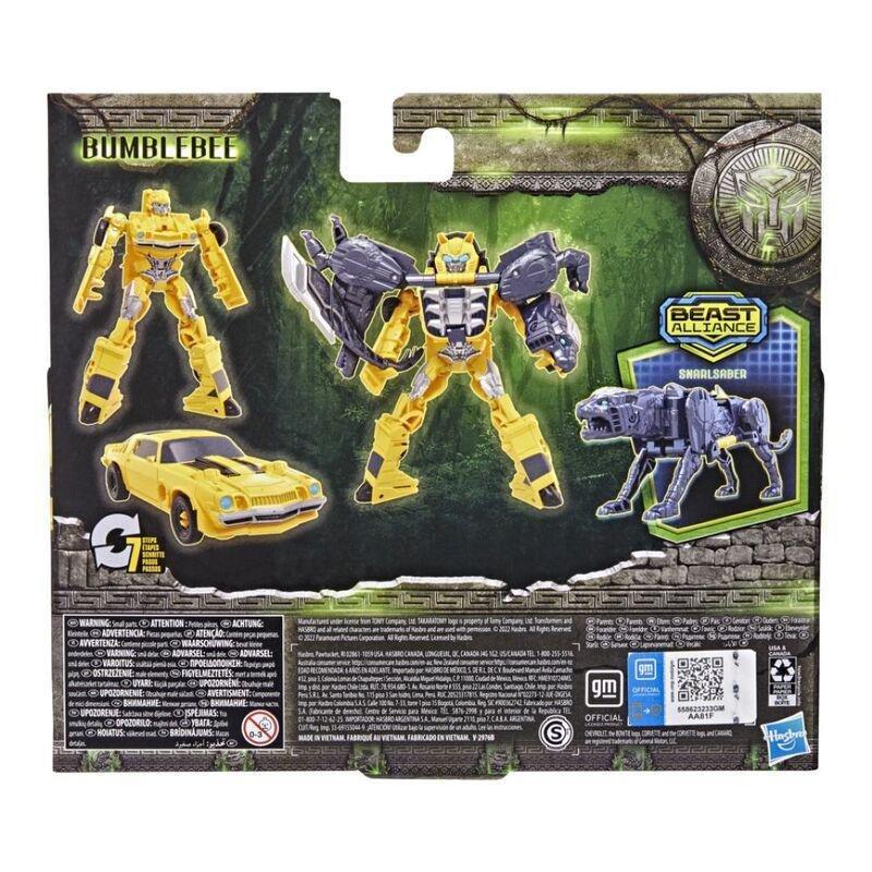 Hasbro Transformers Rise Of The Beasts Beast Allaince Bumblebee And Snarlsaber Figure F4617, , large image number 5