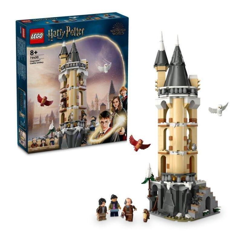 LEGO Harry Potter Hogwarts Castle Owlery Toy 76430, , large image number 0