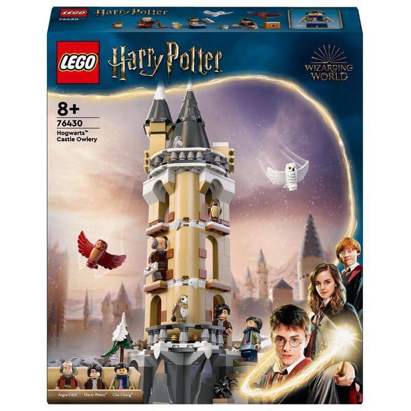 LEGO Harry Potter Hogwarts Castle Owlery Toy 76430, , large image number 1