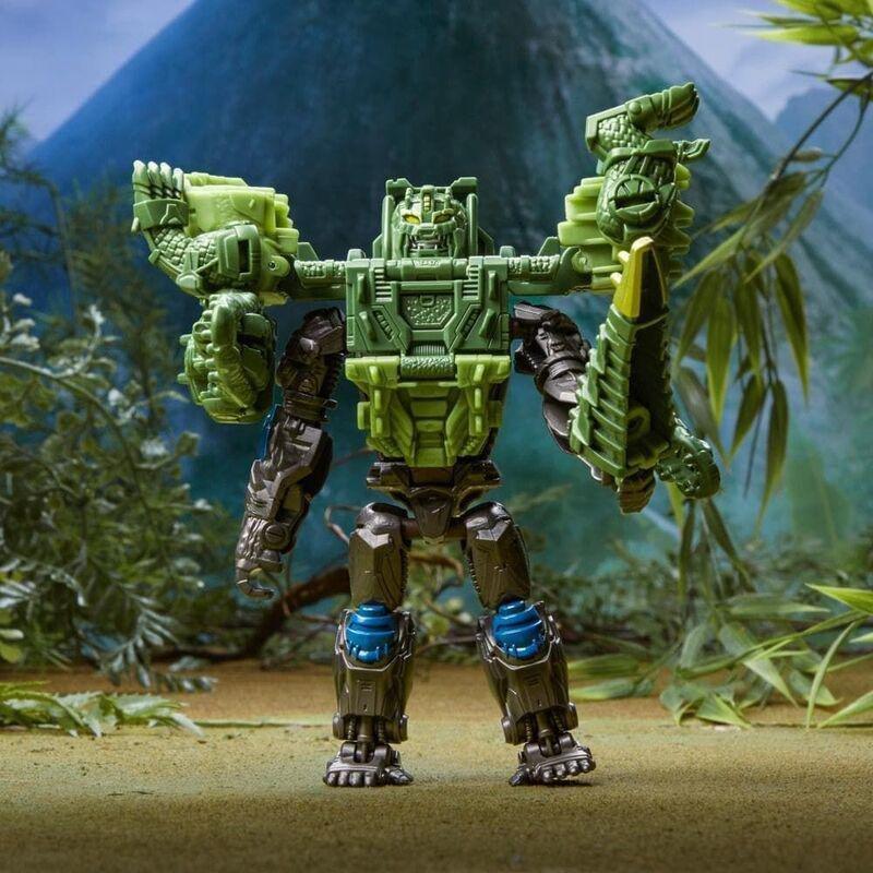 Hasbro Transformers: Rise of the Beasts Beast Alliance Optimus Prime and Skul Cruncher 5-inch Action Figures (2-Pack), , large image number 3