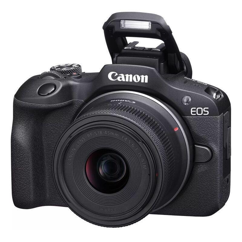 Canon EOS R100 Mirrorless Camera + RF-S 18-45mm F4.5-6.3 IS STM Lens, , large image number 1