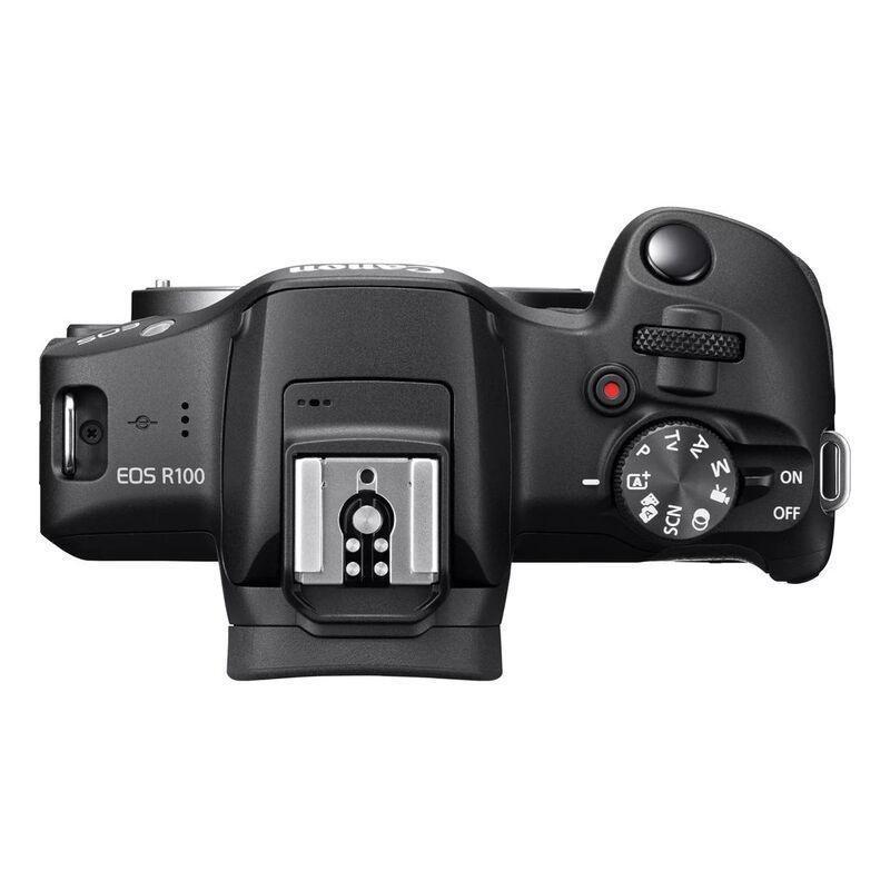 Canon EOS R100 Mirrorless Camera + RF-S 18-45mm F4.5-6.3 IS STM Lens, , large image number 2